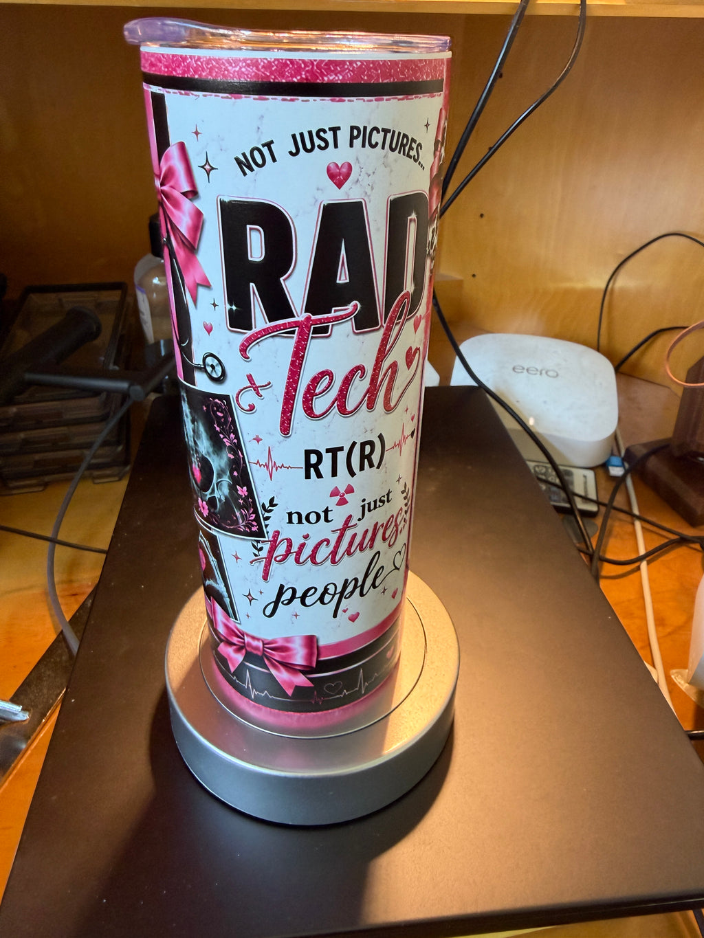 20 Oz. Skinny Full Wrap - Customizable - X-Ray Tech Tumbler