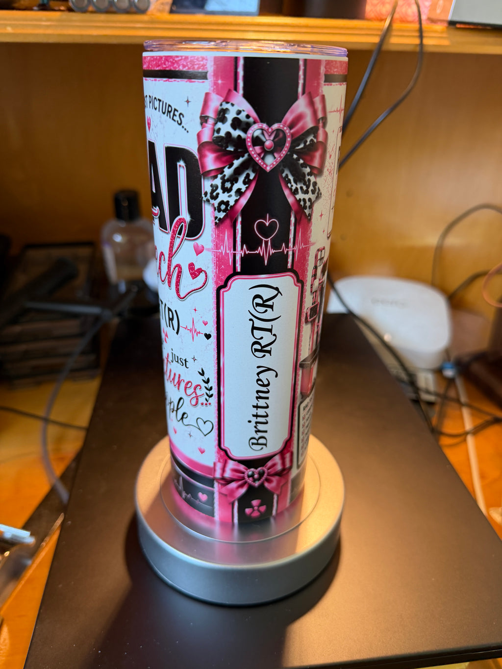 20 Oz. Skinny Full Wrap - Customizable - X-Ray Tech Tumbler